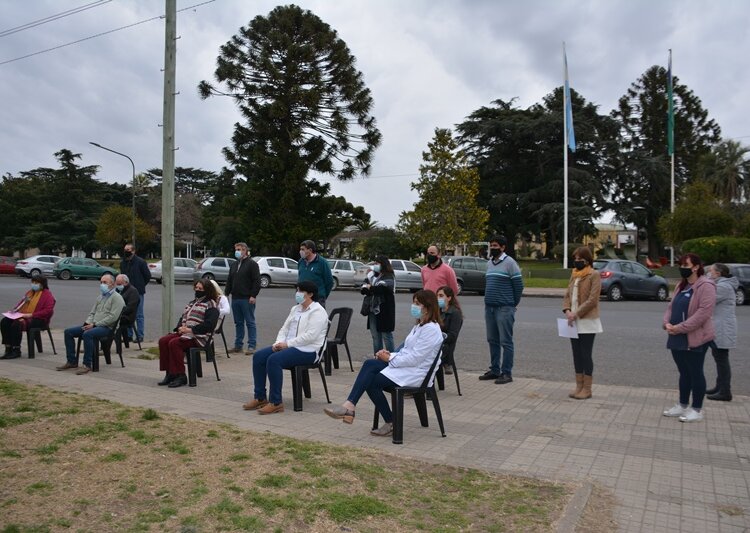 Se realizó el acto oficial por el Aniversario de fallecimiento del Gral. San Martín