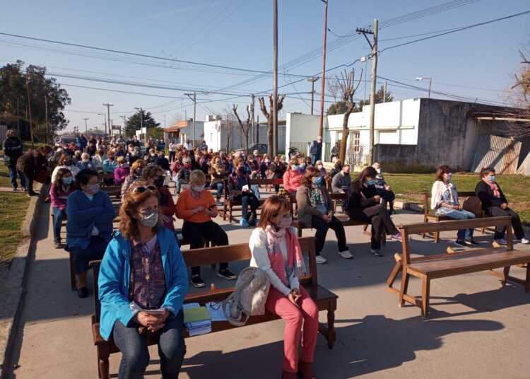 La comunidad católica celebró al patrono del Pan y del Trabajo