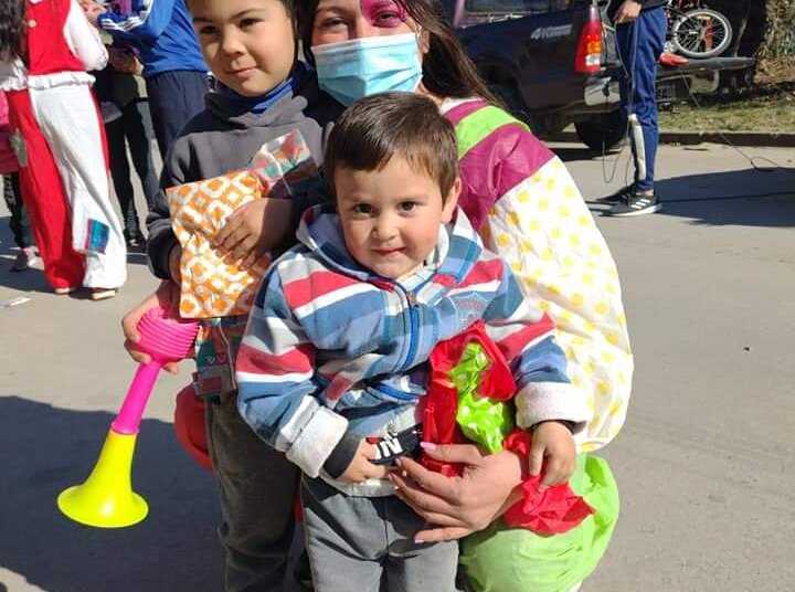 Fue un día del niño distinto, y ellos lo lograron