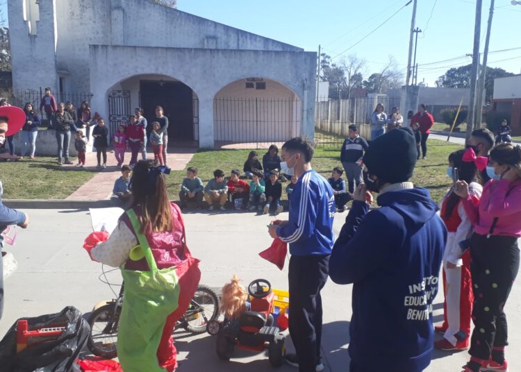Fue un día del niño distinto, y ellos lo lograron