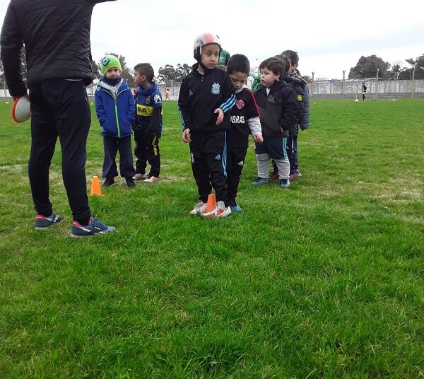 El Club Argentino agasajó a sus jugadores en el Día de las Infancias
