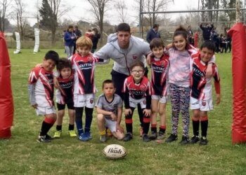 Los Onitas participaron de un Encuentro de Escuelitas en Azul Rugby
