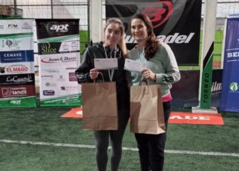 Guillermina Luquez y Luz D´Annunzio Campeonas Provinciales  de Pádel