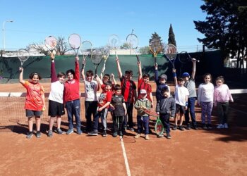 Este domingo se realizó un Encuentro de Tenis para la Cat. Kids de Juarense