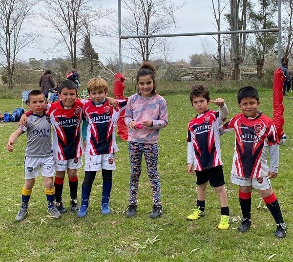 Los Onitas participaron de un Encuentro de Escuelitas en Azul Rugby