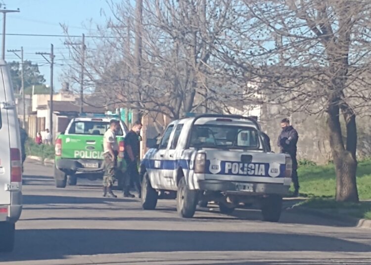Se realiza un allanamiento sobre calle Córdoba