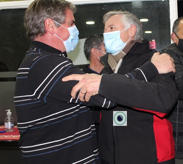 En la sede de Juntos se festejó una victoria