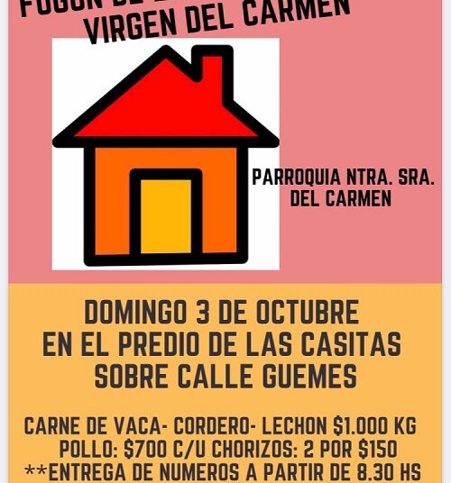 Este domingo se realiza el Fogón de las Casitas de la Virgen