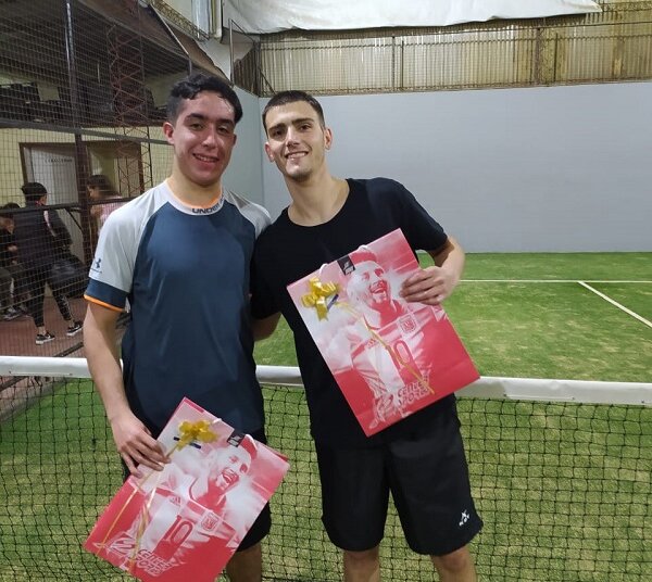 Arias- Cardoso campeones de 6ta en el Frontón de Juarense