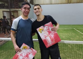 Arias- Cardoso campeones de 6ta en el Frontón de Juarense