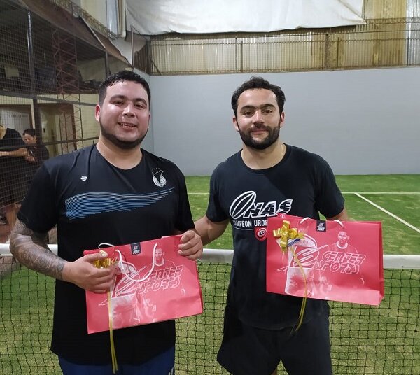 Arias- Cardoso campeones de 6ta en el Frontón de Juarense