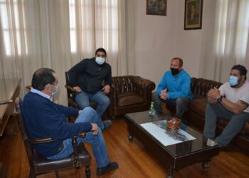 El Intendente Municipal recibió a integrantes de la Comisión de DiscGolf