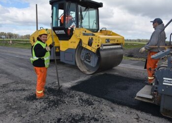 Dieron inicio las tareas de bacheo en la ruta provincial 86