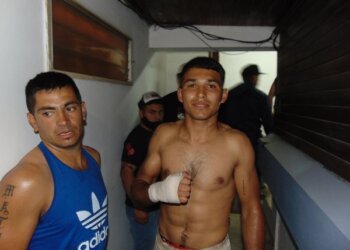 Empate de Braian Pérez en el retorno del boxeo a Olavarría