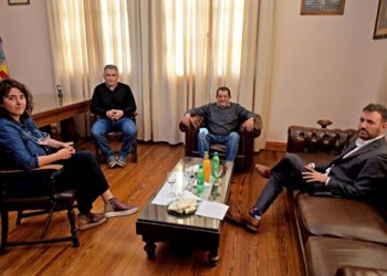 Visitaron Benito Juárez funcionarios del Ministerio de Desarrollo Productivo de la Nación