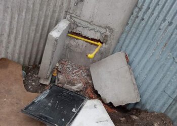 Un hecho de vandalismo se registró en la madrugada de este domingo