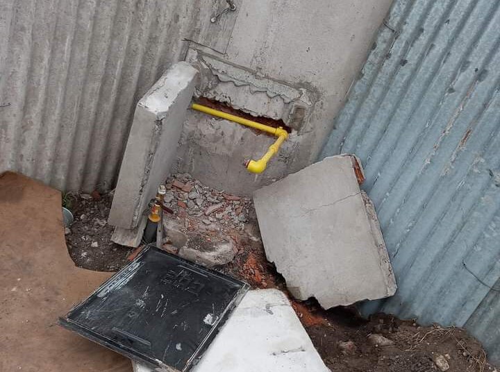 Un hecho de vandalismo se registró en la madrugada de este domingo