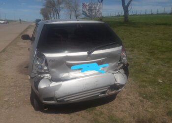 Accidente en ruta 80 y acceso a Barker