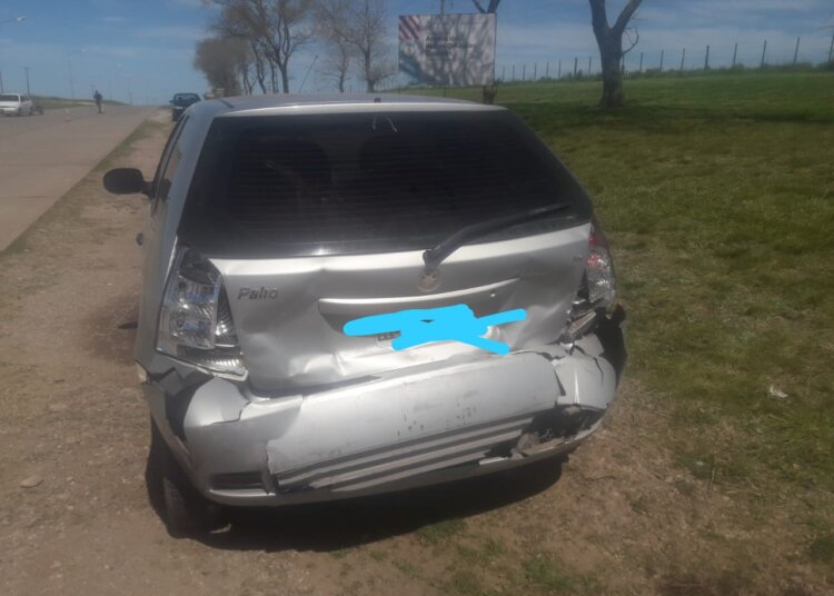 Accidente en ruta 80 y acceso a Barker