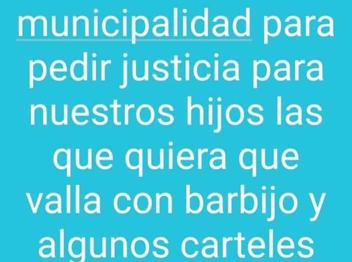 Convocan a una marcha para esta tarde