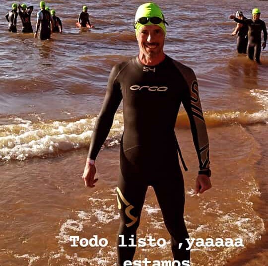Mariano Comisso culminó 280 en la general del Medio Aironman