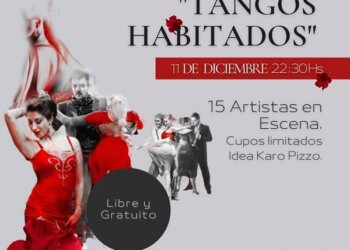 El próximo 11 de diciembre se viene el espectáculo «Tangos Habitados»