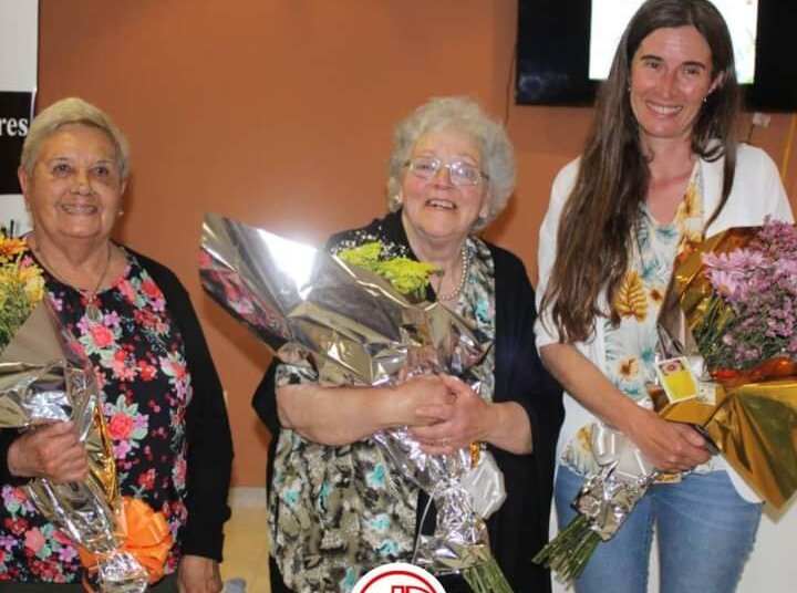 Victoria Díaz, Tita Garay y Chichila Ruiz fueron reconocidas