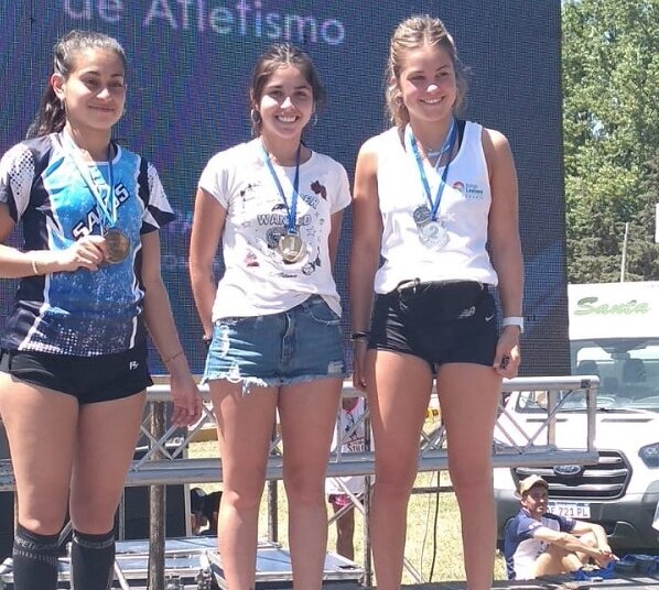 Podio para la juarense Camila Baigorria en su primera Tandilia