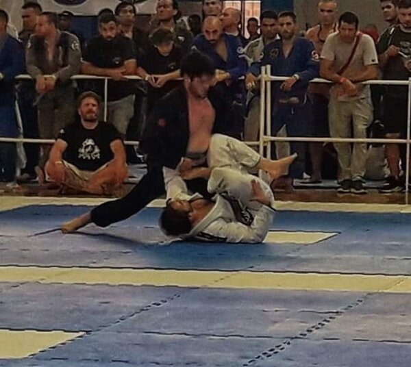 Julián Ayame se quedó con el 1er puesto en el Torneo Open Brazilian Jiu Jitsu
