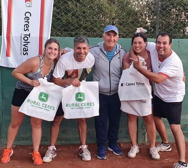 Tenis en Alumni: los campeones fueron Oriana Airoldi y Franco Piñeiro