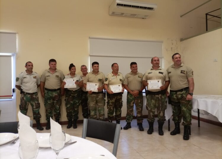 Se llevaron a cabo varios reconocimientos al personal de Patrulla Rural