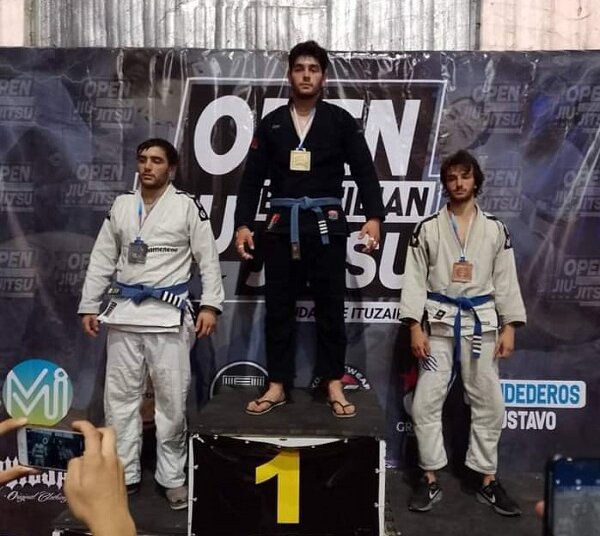Julián Ayame se quedó con el 1er puesto en el Torneo Open Brazilian Jiu Jitsu