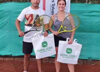 Tenis en Alumni: los campeones fueron Oriana Airoldi y Franco Piñeiro