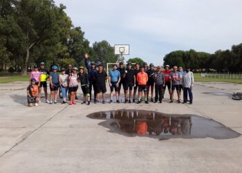 Con 23 participantes se cumplió con la Caravana Ciclística Vuelta al Arroyo al Chancho