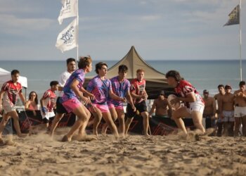 Con presencia juarense se disputó la primera jornada del Seven de Claromecó