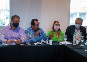 El Intendente Municipal participó junto al Gobernador Kicillof de un encuentro en Monte Hermoso