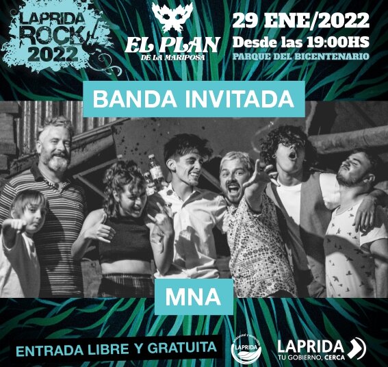 Laprida Rock, presenta el Plan de la Mariposa de Necochea y MNA de Benito Juárez