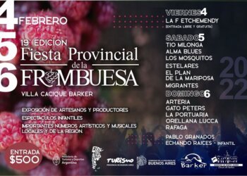 Se confirmó la programación para la Fiesta Provincial de la Frambuesa