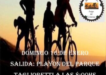 Este domingo se realiza la Caravana Ciclística «Vuelta al Arroyo el Chancho»
