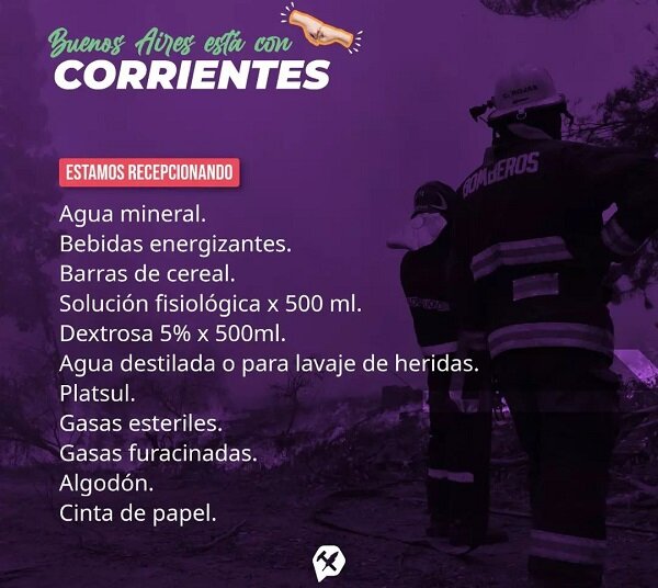 En Juárez la Juventud Radical se suma a la Campaña «Ayudemos a Corrientes»