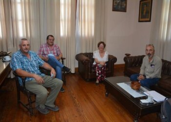 Reunión con funcionarios de la Dirección de Medio Ambiente