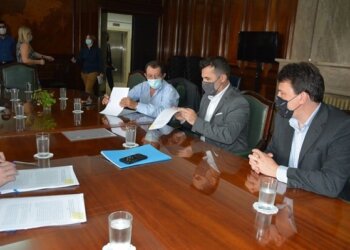 Se firmó el convenio Marco y Específico para la ejecución de la obra de media tensión
