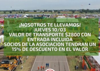 Vuelve la Expoagro y la Asociación de Productores te lleva