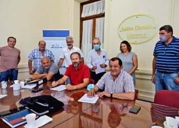 Visita Institucional del Gerente Zonal del Banco de la Provincia