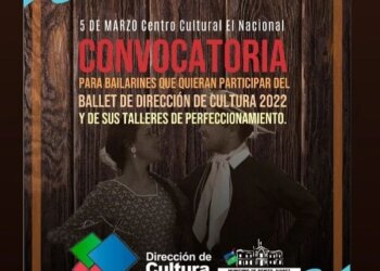 Ballet de la Dirección de Cultura: la audición será el próximo 5 de marzo