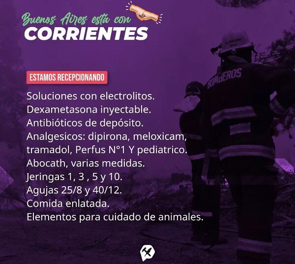 En Juárez la Juventud Radical se suma a la Campaña «Ayudemos a Corrientes»