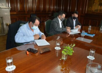 Se firmó el convenio marco y especifico para la ejecución de la obra de Media Tensión