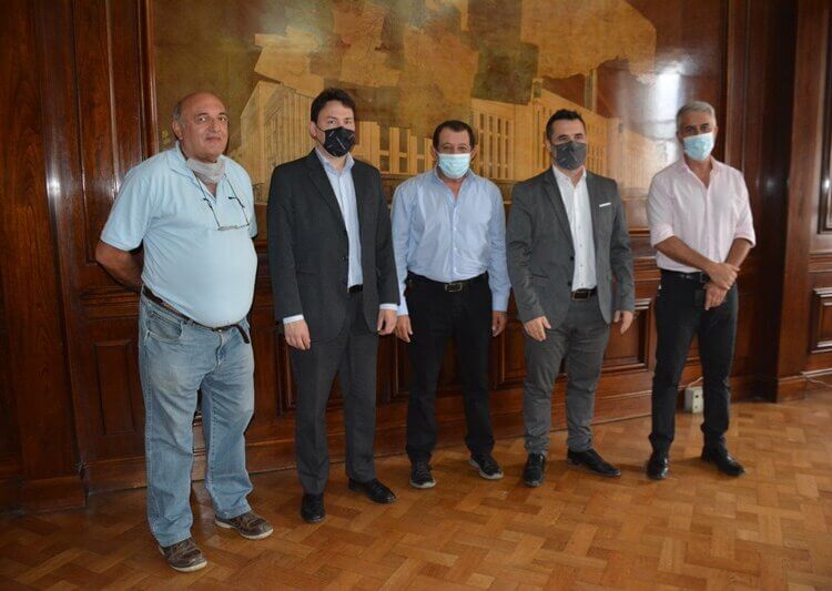 Se firmó el convenio marco y especifico para la ejecución de la obra de Media Tensión