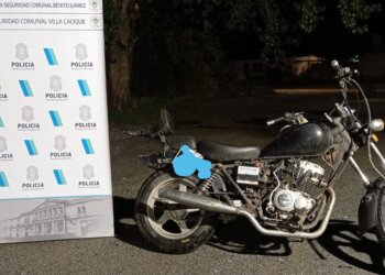 Secuestro de moto por maniobras peligrosas