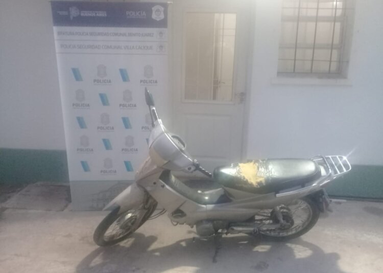 Secuestro de moto por maniobras peligrosas